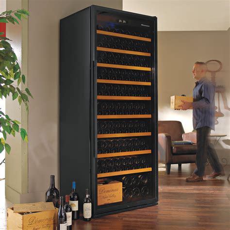 wine enthusiast companies giant  bottle single zone freestanding