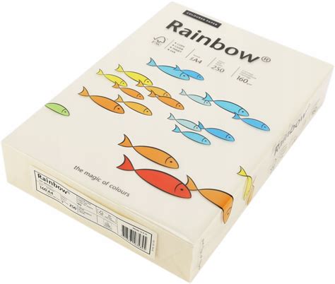 Papier Ksero Rainbow A G Ark Kremowy Cena Opinie