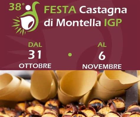 MONTELLA Arriva La Festa Della Castagna