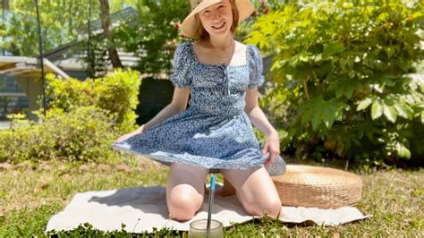 Dress Try On Haul Matcha Picnic Nude Youtube Video Ytbare