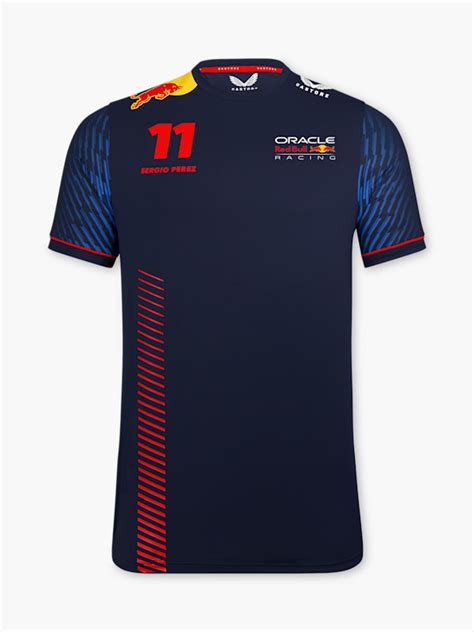 Oracle Red Bull Racing Shop Official Teamline Checo Perez T Shirt