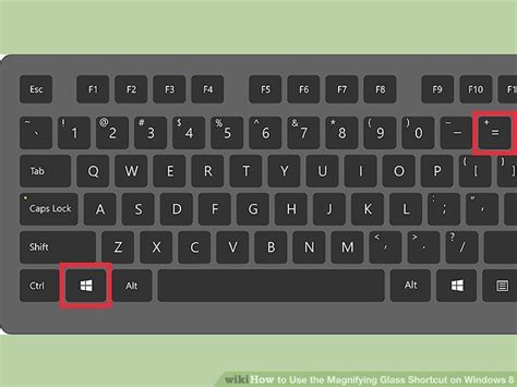 How to Use the Magnifying Glass Shortcut on Windows 8: 7 Steps