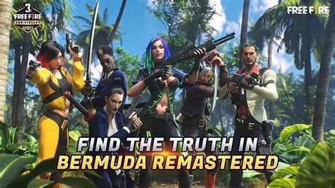 Free Fire S Bermuda Remastered Map Release Date And List Of All