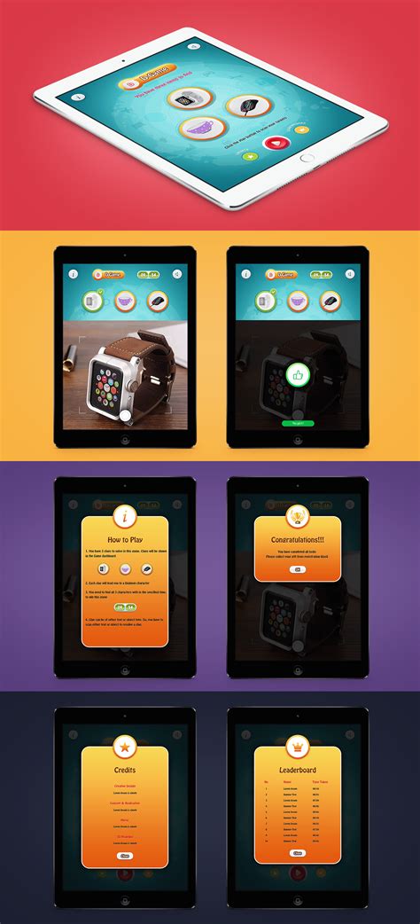 Game Application | Behance :: Behance