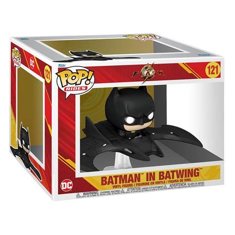 Funko POP Rides The Flash Batman In Batwing 121 Vaulted Collectibles