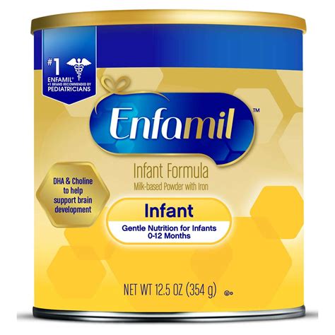 Enfamil Infant Formula Powder Oz Canister Walmart Walmart