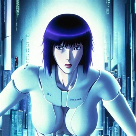 Ghost In The Shell Motoko Kusanagi 3D Arthub Ai