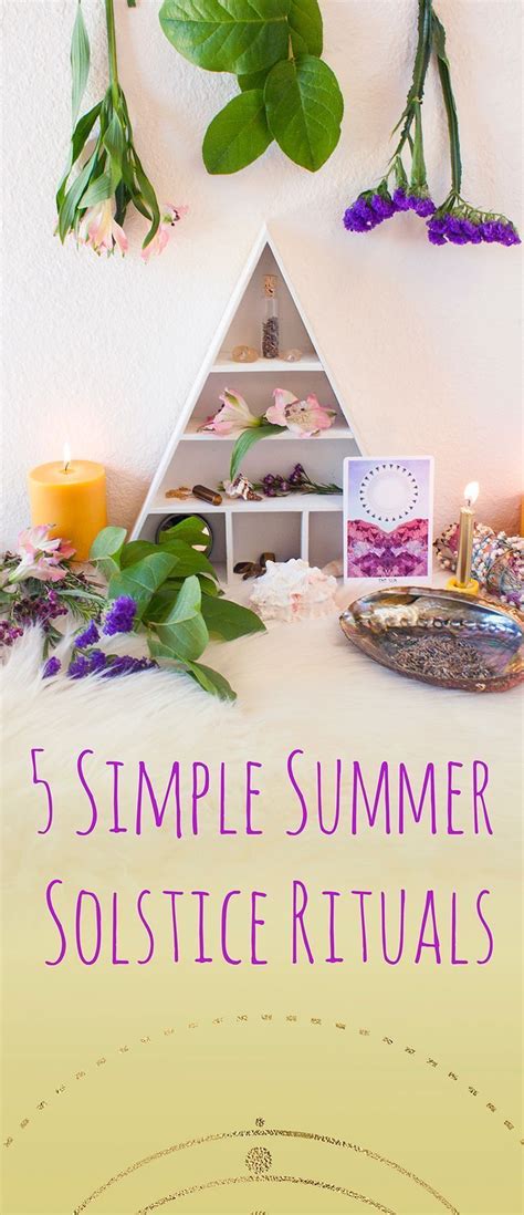 5 Simple Summer Solstice Rituals