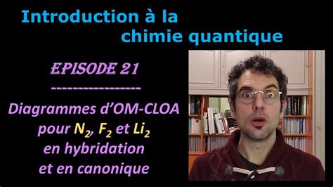 Intro La Chimie Quantique Ep Diagramme Om Cloa Pour N F Li Youtube