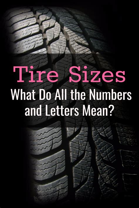 Understanding Tire Sizes - Tire Buyers Guide | Tyre size, Car mechanic ...