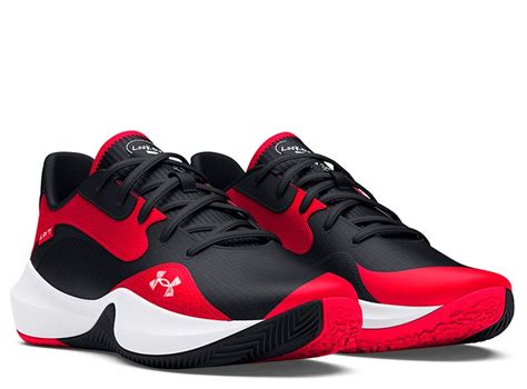 Ripley ZAPATILLAS HOMBRE UNDER ARMOUR BASQUETBOL ROJO LOCKDOWN 7 LOW