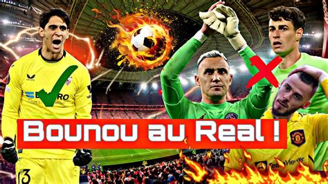 Le Real Madrid Choisira Le Demi Finaliste Yassine Bounou Courtois