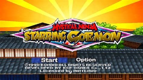 N64 Mystical Ninja Starring Goemon Gorgeous Musical Castle Part 2 YouTube