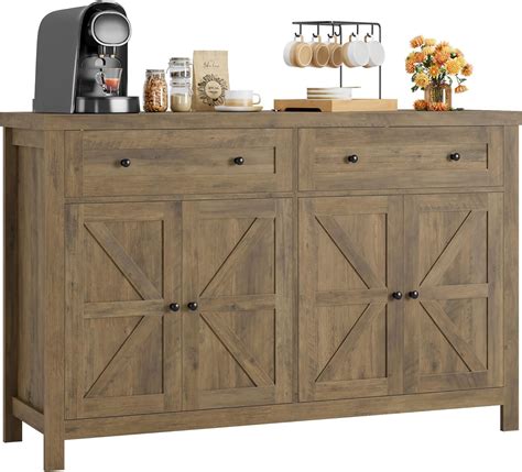 Amazon Hostack Buffet Sideboard Cabinet With Storage Modern