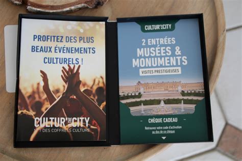 Cultur In The City Coffret Entr Es Mus Es Monuments Toutes Les Box