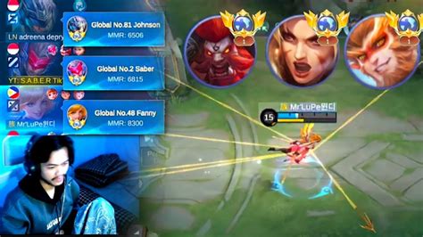 Ketemu Top Global Fanny Mainnya Jago Banget Bangke Mobile Legends