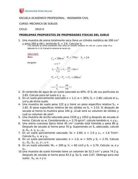 Problemas Resueltos De Mec Nica De Suelos Alexander Alayo Garcia Udocz