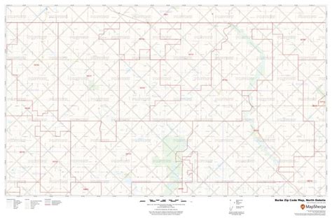 Burke Zip Code Map North Dakota Burke County Zip Codes