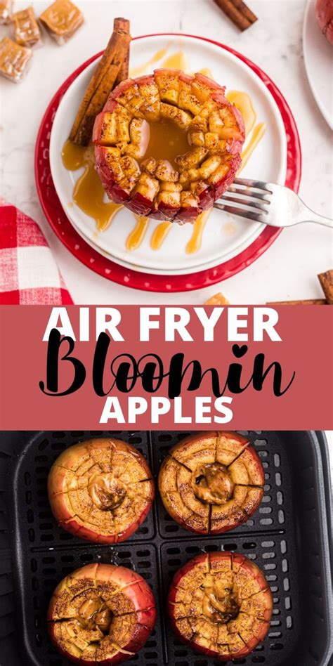 Air Fryer Bloomin Apples Are A Fun Twist On Caramel Apples The Apple