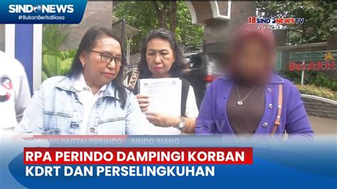 Rpa Perindo Dampingi Korban Kdrt Dan Perselingkuhan Ke Kejagung Sindo