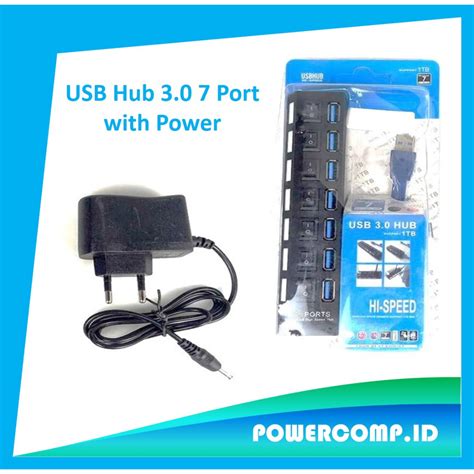 Jual USB HUB USB Switch On Off USB Hub 3 0 Adapter High Speed 7 Port