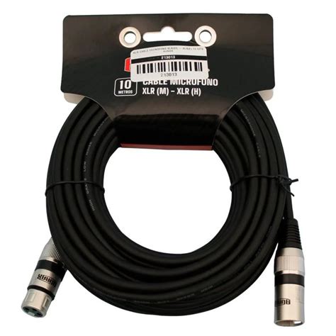 CABLE MICROFONO XLR 10MT AURAX