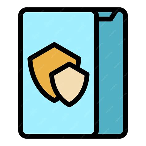 Premium Vector Anti Crash Glassicon Outline Anti Crash Glass Vector