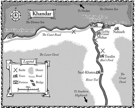 Wargaming Miscellany: Maps from The Shadow Campaign books