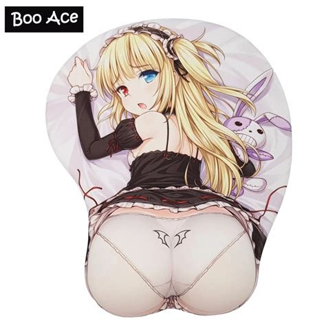 Hasegawa Kobato Anime 3D Hip Mouse Pad Sexy Big Soft 3D Gaming Silicone