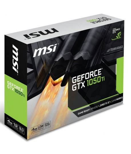 Carte Graphique Msi Geforce Gtx Ti Gt Low Profile