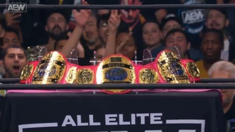 New Aew World Trios Titles Revealed On 830 Aew Dynamite