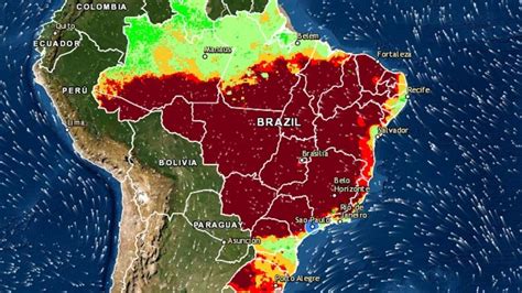 Calor Semana Traz Baixa Umidade E Risco De Inc Ndios Pelo Brasil