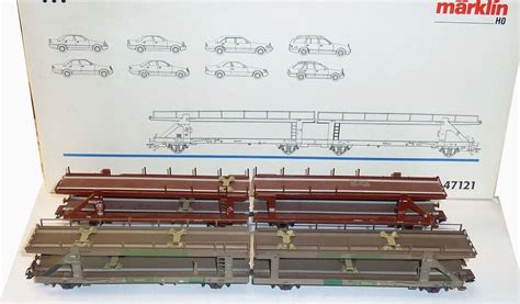 Märklin 4712 47121 Doppel Autotransportwagen 2er Set H0 Kaufen auf