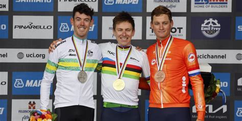 Ben O Connor Met Pogacar En Van Der Poel Op WK Podium Had Dit Niet