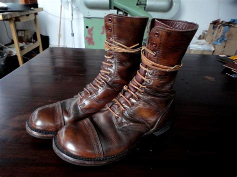 Landless Gentry: DIY: Antiquing Corcoran brown Jump Boots