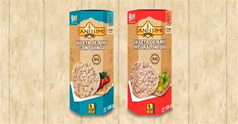 Saníssimo Lanzó Su Nuevo Producto Galletas De Arroz