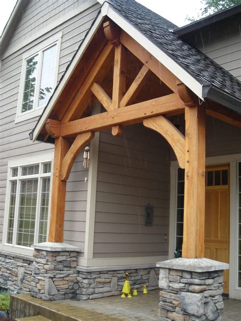 Timber Frame Entry | Porch design