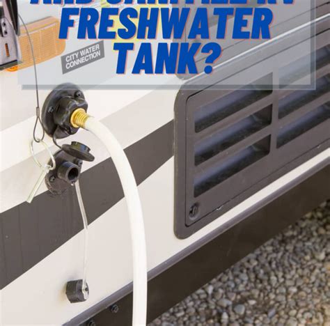 How To Clean And Sanitize Rv Freshwater Tank How To Winterize Your Rv