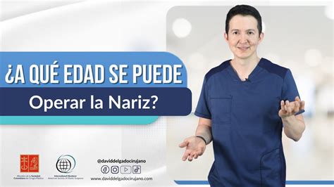 A qué edad un adolescente se puede operar la nariz I Rinoplastia I