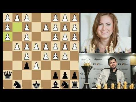 Polgar With Horde Chess Mode Magnus Carlsen Vs Judit Polgar YouTube