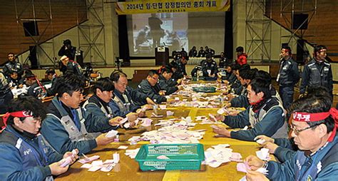 현대중공업 임단협 잠정합의안 부결권오갑호 난항 또다시 파업