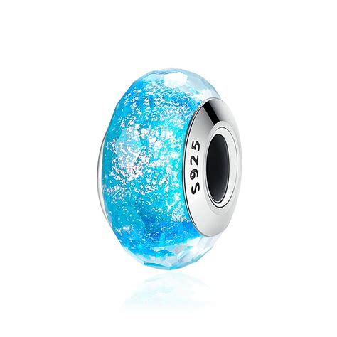 Murano Glas Bedel Blauw Glinsterend Vibes By Kay