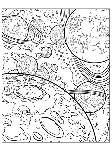Print Outer Space Coloring Page Download Print Or Color Online For Free