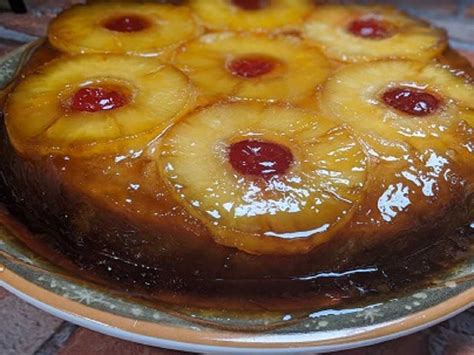 Torta de piña invertida prepara esta deliciosa receta Sin azúcar ni