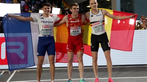 Atletismo Adri N Ben Campe N De Europa De