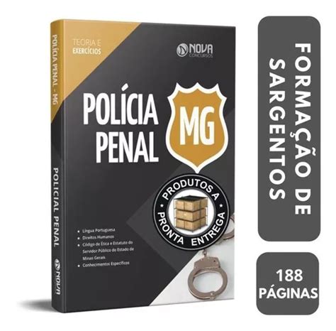 Apostila Pol Cia Penal Mg Agente De Seguran A Penitenci Rio De