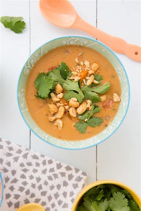 African Peanut Soup Recipe - A Vegan Soup at Oh My Veggies!