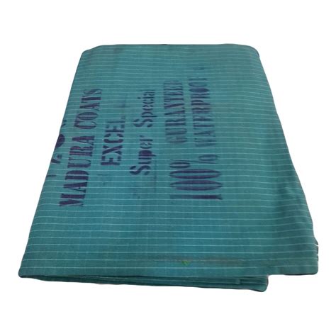 Pe Laminated Woven Green Canvas Tarpaulin Thickness Mm Size X