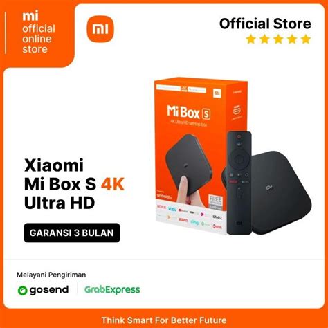 Jual Xiaomi Mi Box S K Ultra Hd Global Version Android Tv Box Shopee