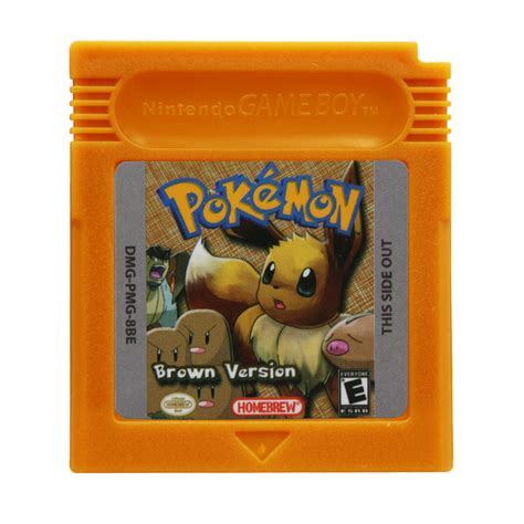 Pokemon Series Game Boy Color Gbc Pokemon Brown Version D Video